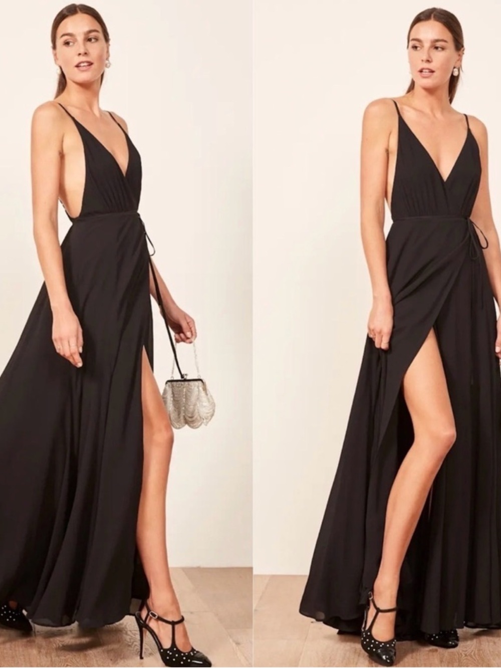 NWT reformation callalily wrap dress